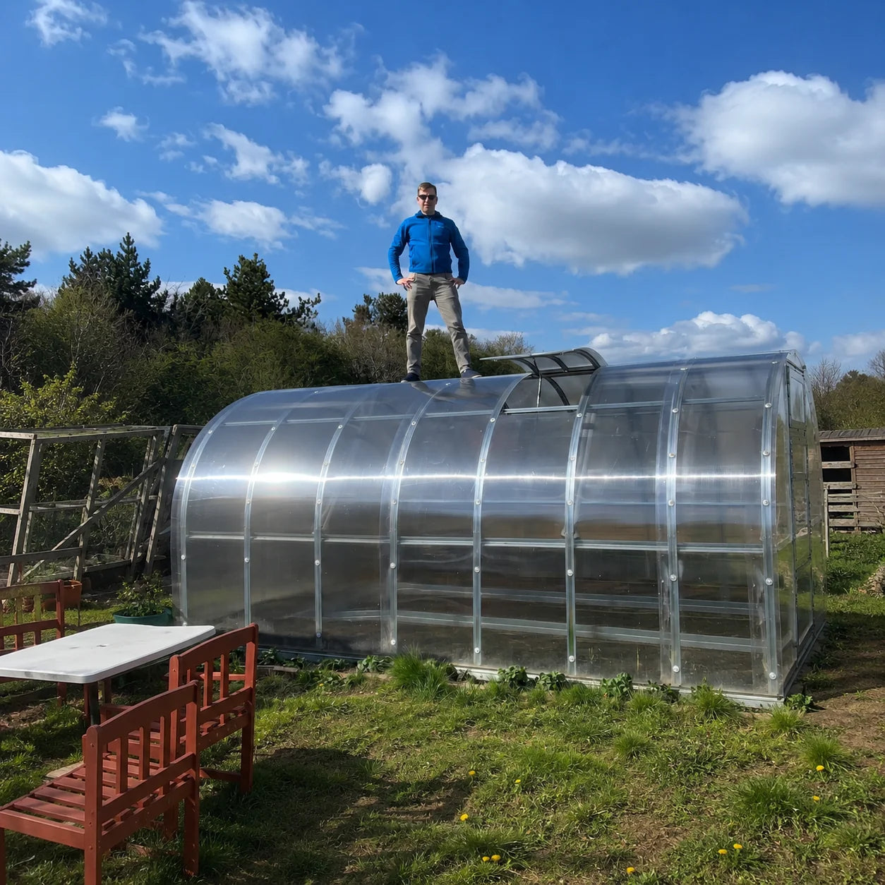 The Timeless Polycarbonate Hoop House