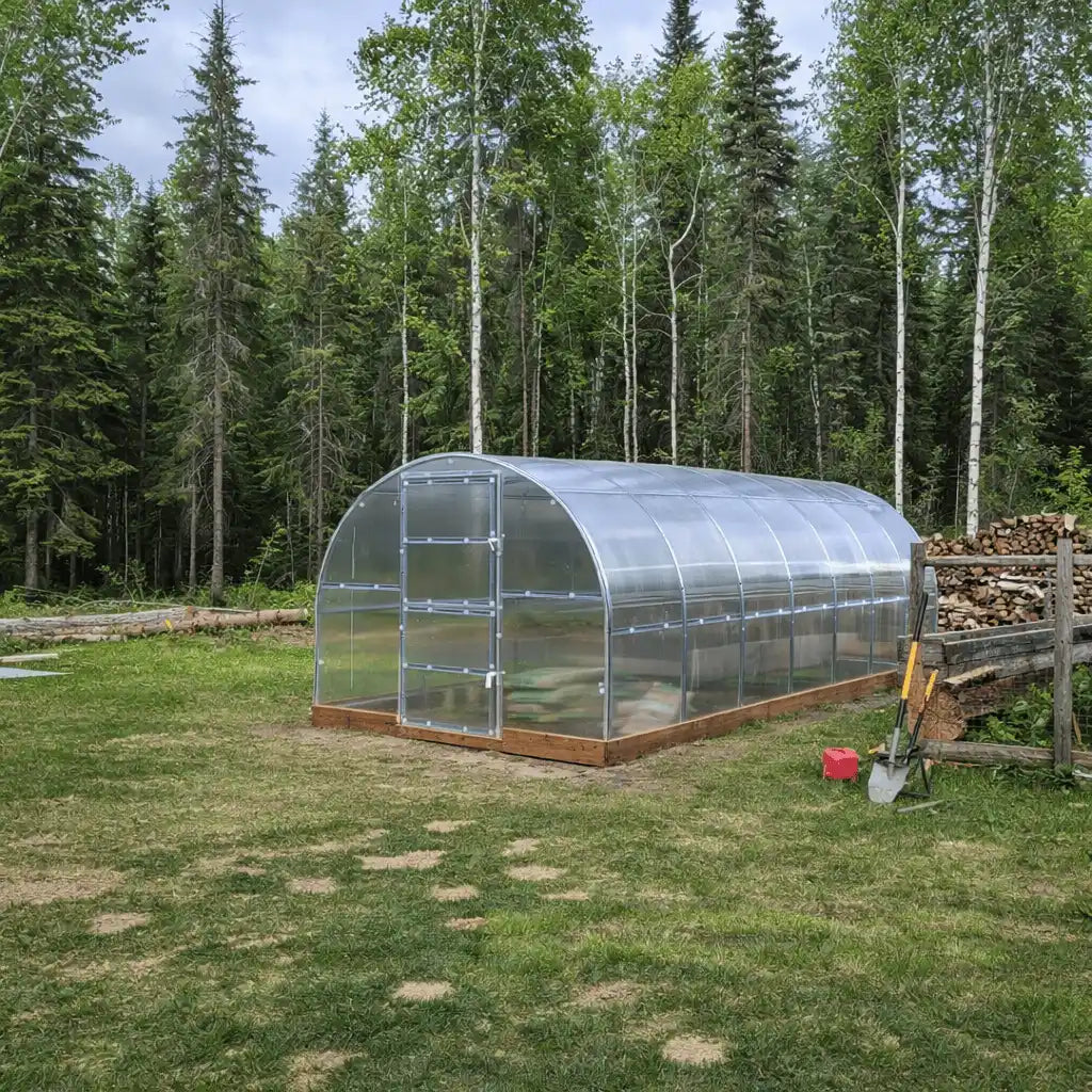 The Timeless Polycarbonate Hoop House
