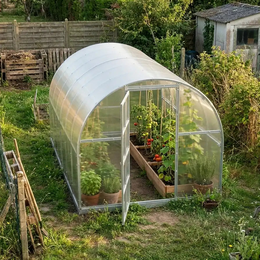 The Timeless Polycarbonate Hoop House