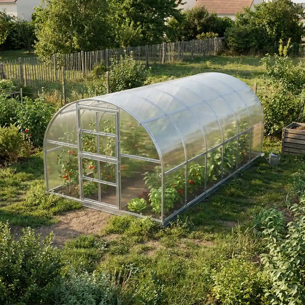 The Timeless Polycarbonate Hoop House