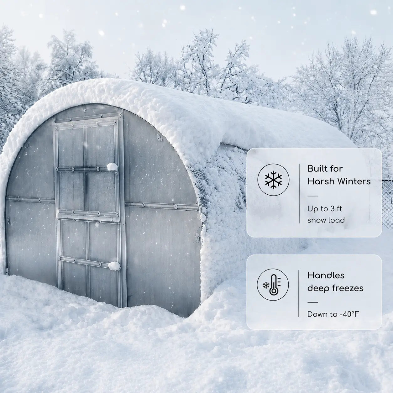 The Timeless Polycarbonate Hoop House