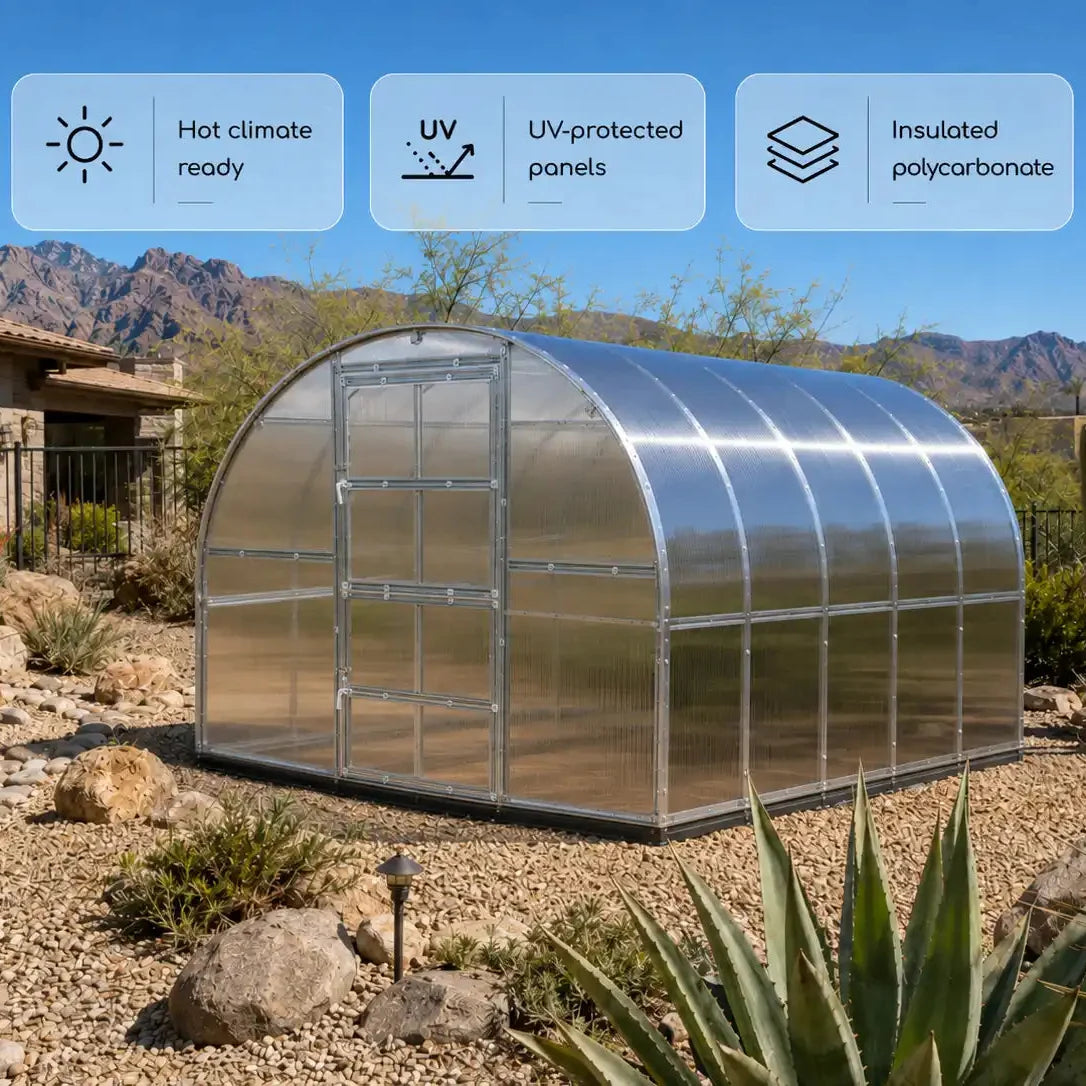 The Timeless Polycarbonate Hoop House