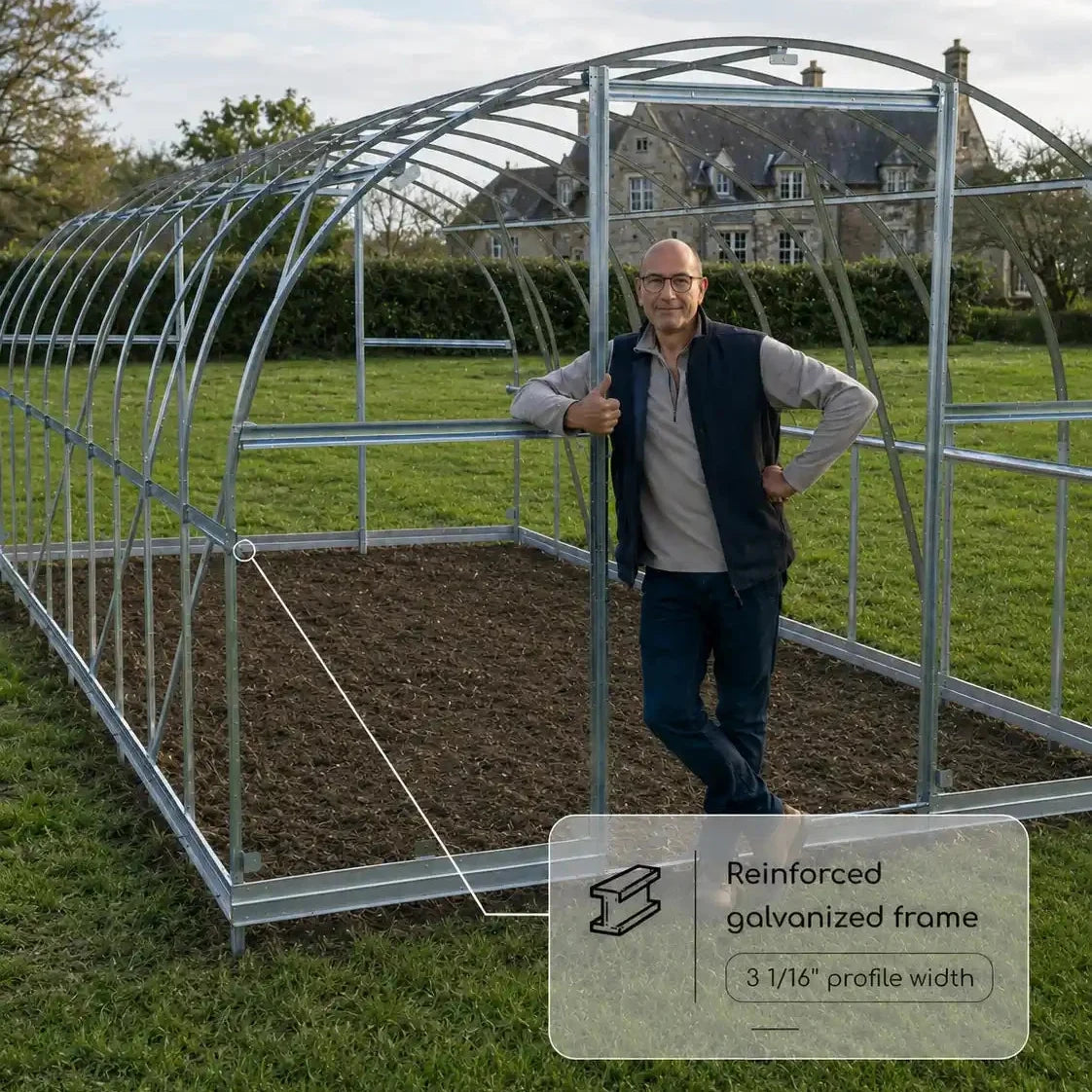 The Timeless Polycarbonate Hoop House