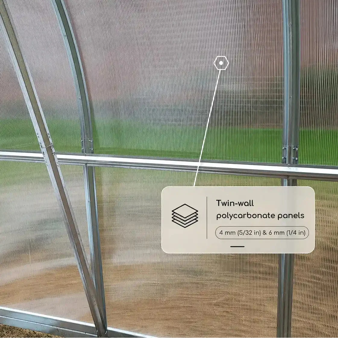 The Timeless Polycarbonate Hoop House