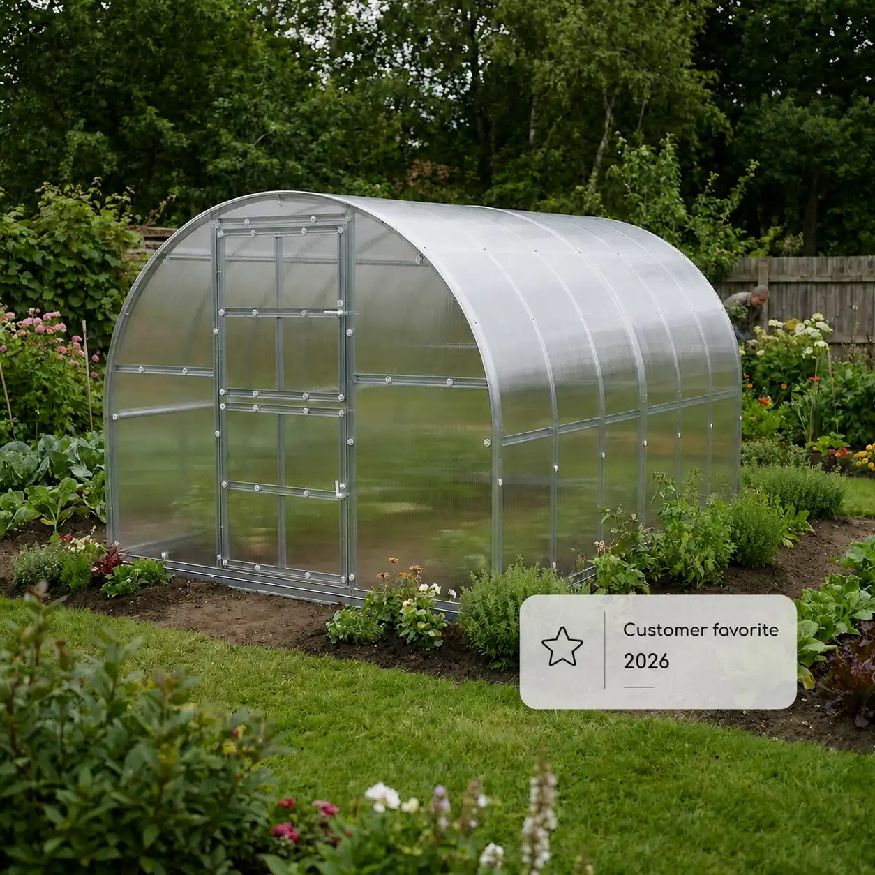 The Timeless Polycarbonate Hoop House